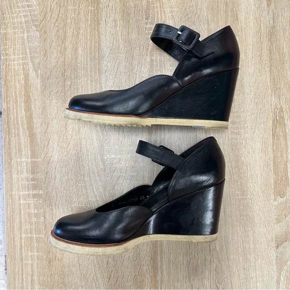 Robert Clergerie Black Wedges - Picture 10 of 11